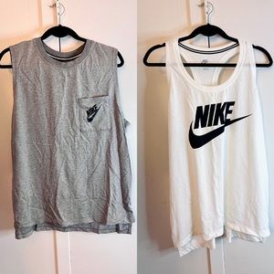 Lot of 2 Nike Tank Tops